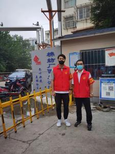 市文旅集團(tuán)一線(xiàn)戰(zhàn)“疫”之：“帥飛了”組合秒變“救火勇士”，“暖心”大白全心全意為居民服務(wù)